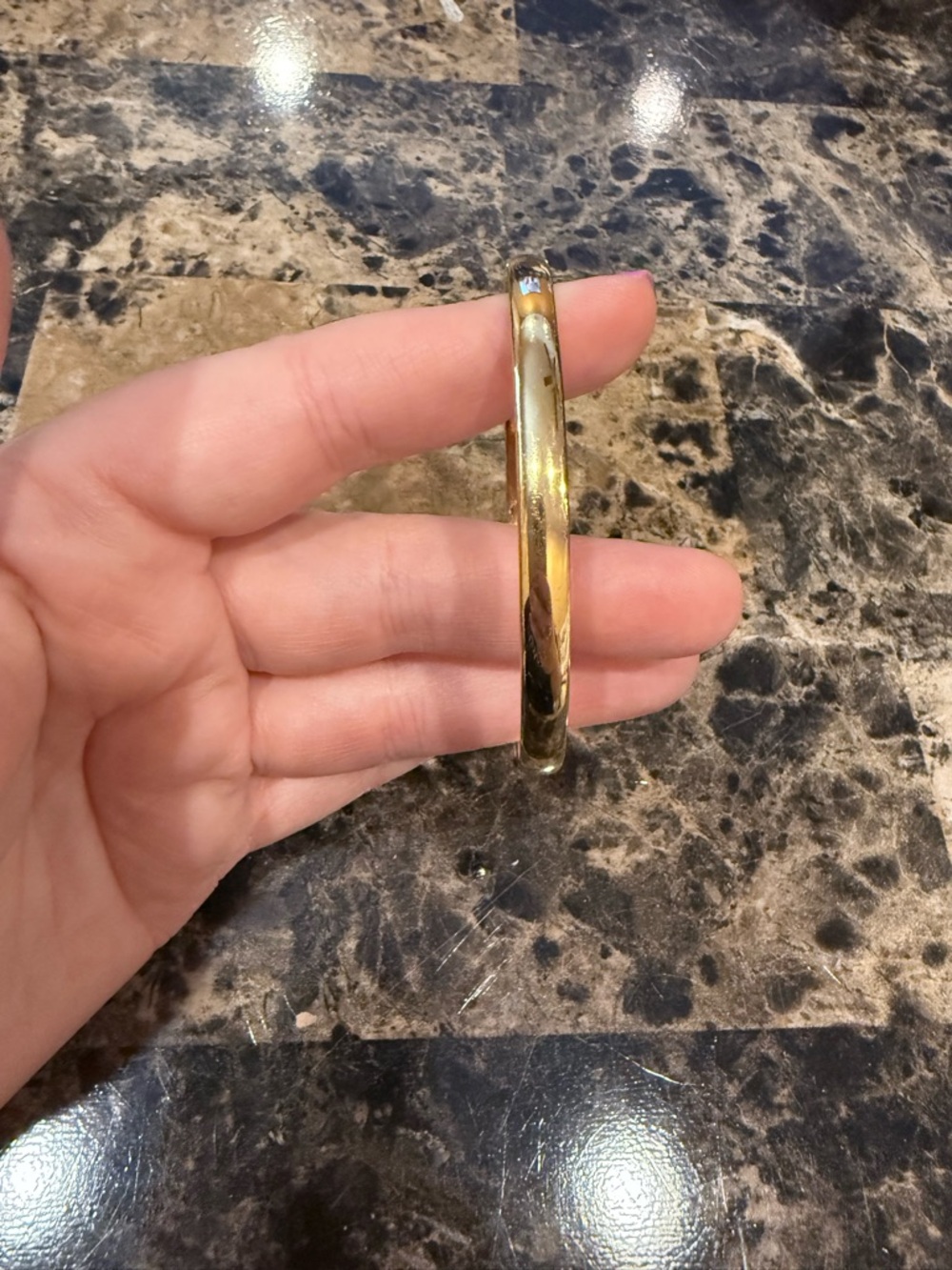 Kate Spade "Heart of Gold" Idiom Bangle - Picture 5 of 8
